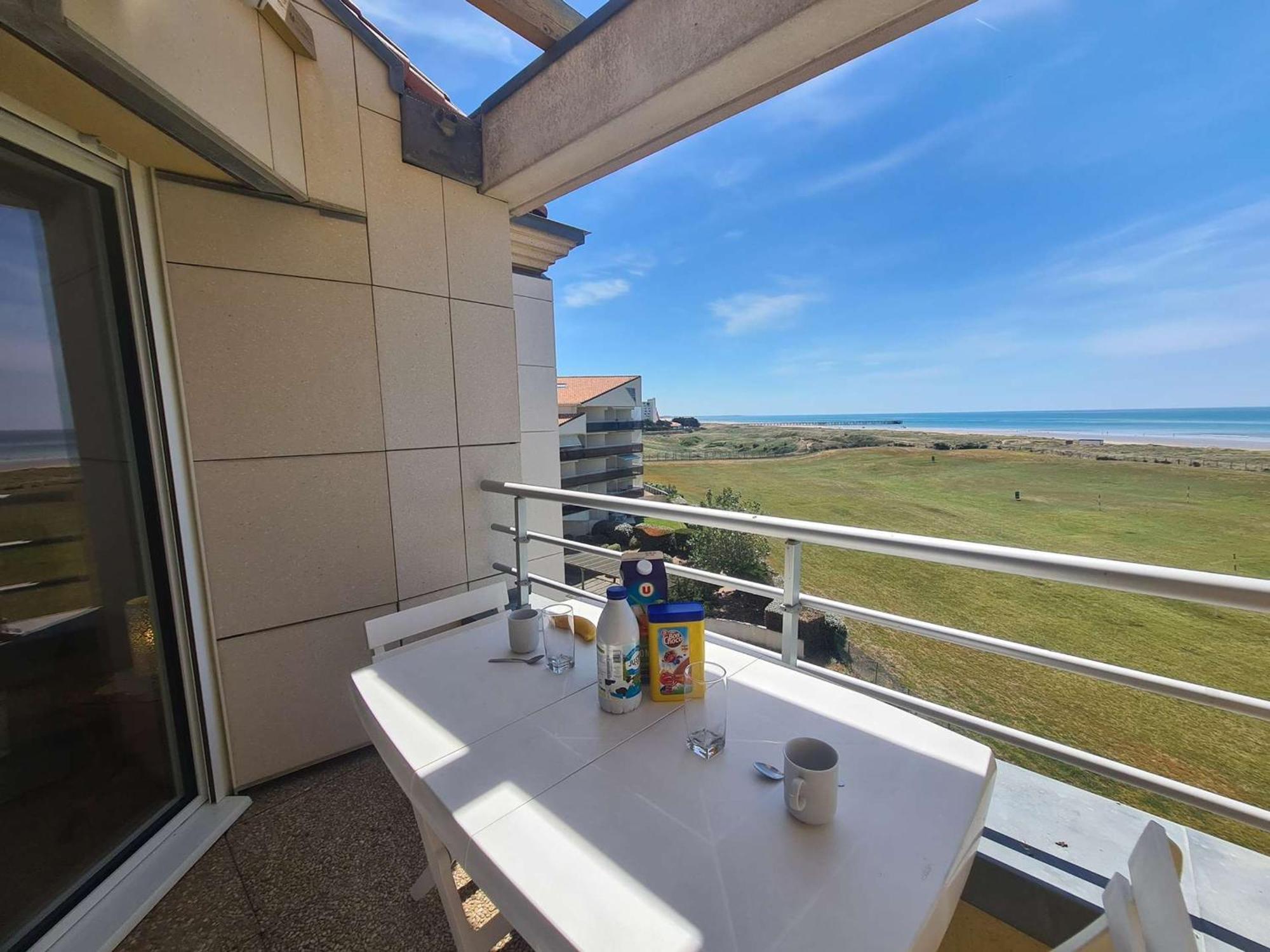 Appartement 2 Pieces/Cabine, Piscine, Parking, Bord De Mer - Saint Jean De Monts - Fr-1-224C-81 Luaran gambar