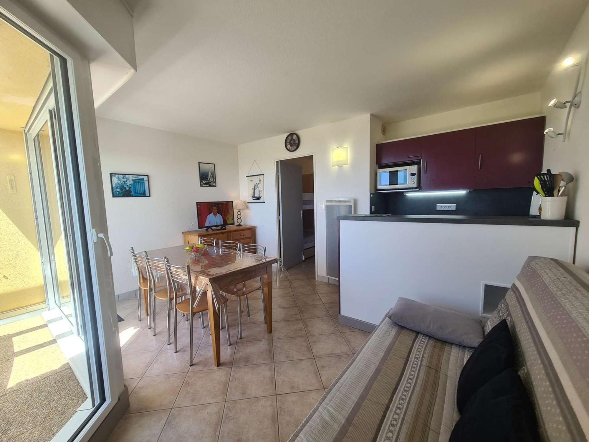 Appartement 2 Pieces/Cabine, Piscine, Parking, Bord De Mer - Saint Jean De Monts - Fr-1-224C-81 Luaran gambar